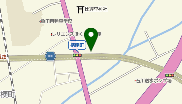 [EV]函館日産自動車(株) 石川店の地図画像