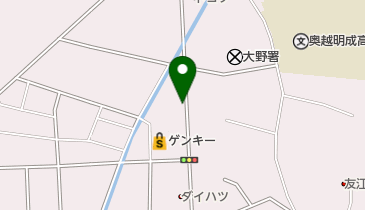 [EV]福井日産自動車(株) 大野店の地図画像