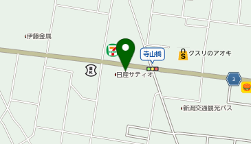 [EV](株)日産サティオ新潟 大形店の地図画像