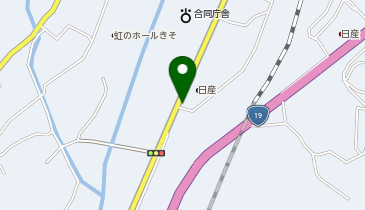 [EV]松本日産自動車(株) 木曽店の地図画像