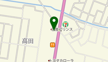 [EV]日産プリンス山形販売(株) 寒河江店の地図画像