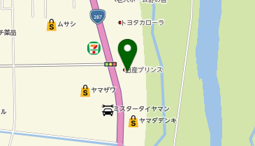 [EV]日産プリンス山形販売(株) 長井店の地図画像