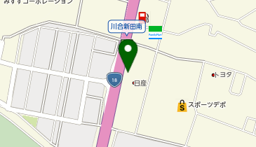 [EV]長野日産自動車(株) 長野大橋店の地図画像