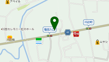 [EV]長野日産自動車(株) 上田原店の地図画像