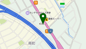 [EV]長野日産自動車(株) (日産サティオ松本) 茅野店の地図画像