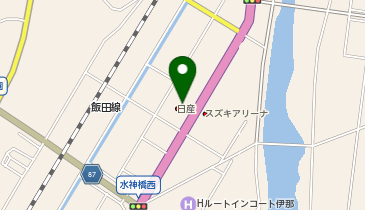 [EV]長野日産自動車(株) (日産サティオ松本) 伊那店の地図画像