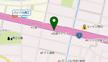 [EV](株)日産サティオ岡山 青江店の地図画像