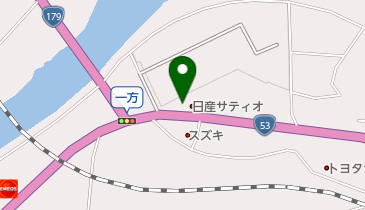 [EV](株)日産サティオ岡山 津山店の地図画像