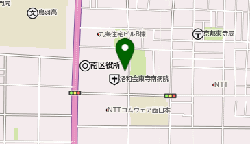 [EV]京都市 元京都市健康増進センター (地下P)の地図画像