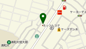 [EV]ネッツトヨタ千葉(株) 木更津ほたる野店の地図画像