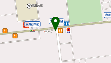 [EV]日産自動車(株) 相模原部品センター 正門横の地図画像