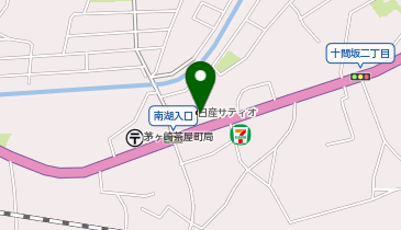 [EV](株)日産サティオ湘南 茅ヶ崎店の地図画像