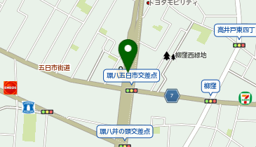 [EV](公財)東京都道路整備保全公社 高井戸北駐車場 (環八線・高井戸北陸橋下)の地図画像