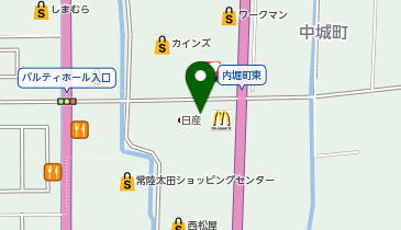 [EV]茨城日産自動車(株) フォレストモール常陸太田店の地図画像