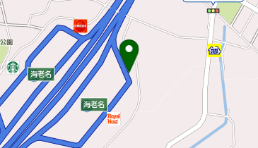 [EV]中日本高速道路(株) NEXCO中日本 東名高速道路 海老名SA (下り)の地図画像