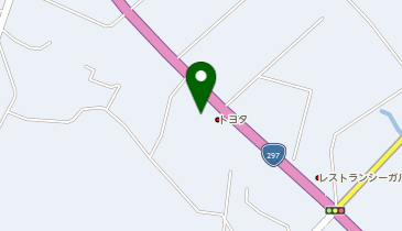 [EV]千葉トヨタ自動車(株) 大多喜店 (ネッツトヨタ千葉提携店舗)の地図画像