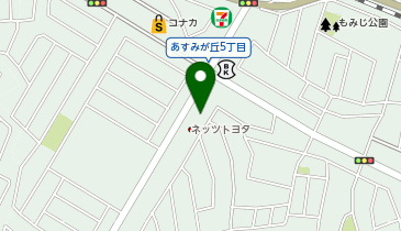 [EV]ネッツトヨタ千葉(株) 土気あすみが丘店の地図画像