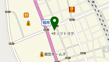 [EV]ネッツトヨタ千葉(株) 稲荷町店の地図画像