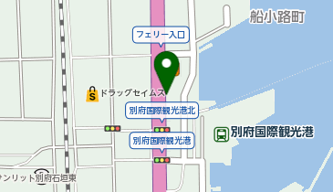 [EV](株)日産カーレンタルソリューション 日産レンタカー 別府観光港前店の地図画像