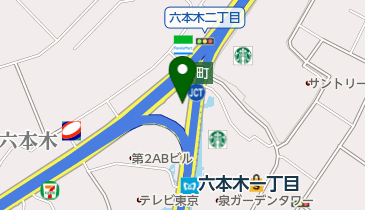 [EV](公財)東京都道路整備保全公社 ガーデンパーク六本木の地図画像