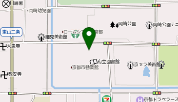 [EV]京都市勧業館 (みやこめっせ)の地図画像
