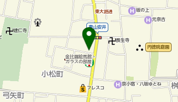 [EV]パーク24(株) タイムズ東山安井第3の地図画像