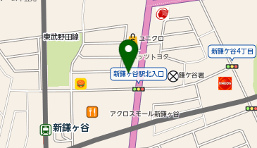 [EV]ネッツトヨタ東都(株) 新鎌ヶ谷店の地図画像