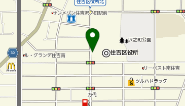 [EV]大阪市 住吉区役所の地図画像