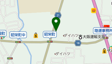 [EV](財)近畿陸運協会 大阪支部 駐車場の地図画像