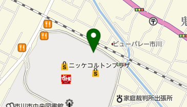 [EV]日本毛織(株)・パーク24(株) ニッケコルトンプラザモール (1階)の地図画像