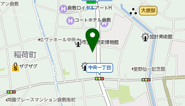 [EV]倉敷市中央駐車場の地図画像