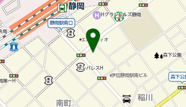 [EV]静岡鉄道(株) 静鉄ホテルプレジオ 静岡駅南の地図画像