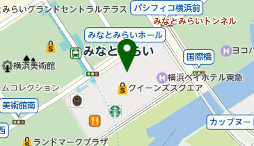 [EV]横浜シティ・マネジメント(株) クイーンズスクウェア パーキング (地下 3,4階)の地図画像