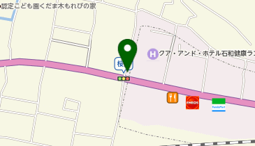 [EV](株)クア・アンド・ホテル 石和健康ランドの地図画像