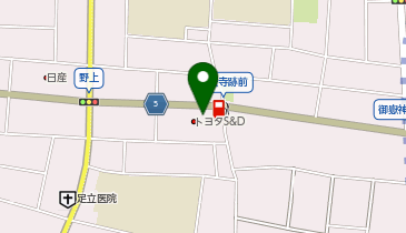 [EV]トヨタS&D西東京(株) 青梅新町店 (ネッツ多摩)の地図画像