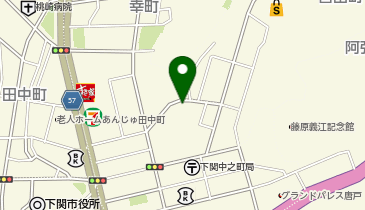 [EV]下関市 赤間町駐車場の地図画像