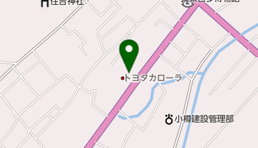 [EV]AGHトヨタ札幌(株) ジョイック小樽 (カローラ札幌)の地図画像