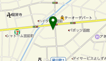 [EV]トヨタカローラ函館(株) 新世橋店の地図画像