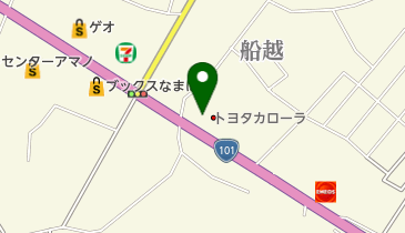 [EV]トヨタカローラ秋田(株) 男鹿店の地図画像