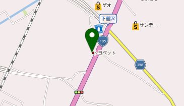 [EV]秋田トヨペット(株) 角館店 (トヨタカローラ秋田 提携店舗)の地図画像