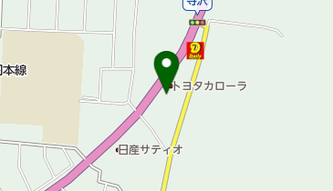 [EV]トヨタカローラ秋田(株) 湯沢店の地図画像