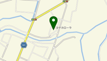 [EV]トヨタカローラ山形(株) 米沢店の地図画像