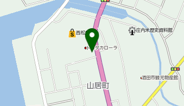 [EV]トヨタカローラ山形(株) 山居町店の地図画像