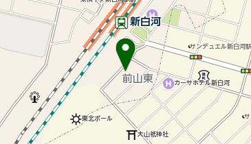 [EV](株)トヨタレンタリース福島 レンタリース新福島 新白河駅新幹線口店の地図画像