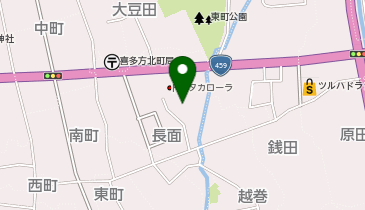 [EV]トヨタカローラ福島(株) 喜多方店の地図画像