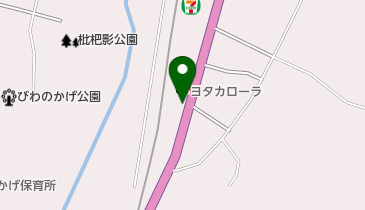 [EV]トヨタカローラ福島(株) 田島店の地図画像