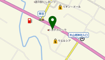 [EV]トヨタカローラ福島(株) 西会津店の地図画像