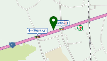 [EV]トヨタカローラ南茨城(株) 潮来店の地図画像