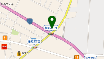 [EV]トヨタカローラ栃木(株) 鹿沼店の地図画像