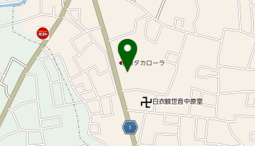 [EV]トヨタカローラ新埼玉(株) 浦和三室店の地図画像